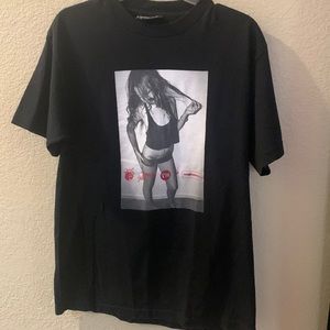 The Hundreds Black s/s Tee Graphic Print Front Mens Medium